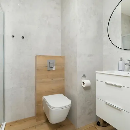 Stylish & Comfy Garbary Apartments With Parking By Noclegi Renters Poznan Exterior photo